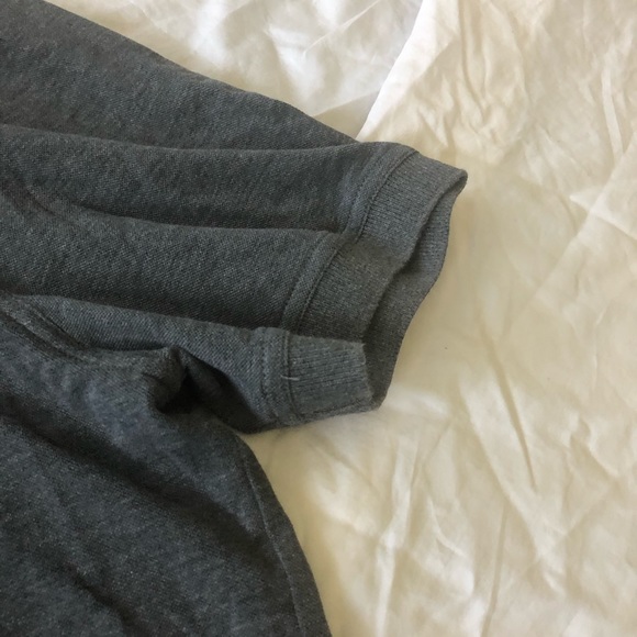 Brunello Cucinelli Denim Popover Vneck Polo S Gray - Picture 9 of 16